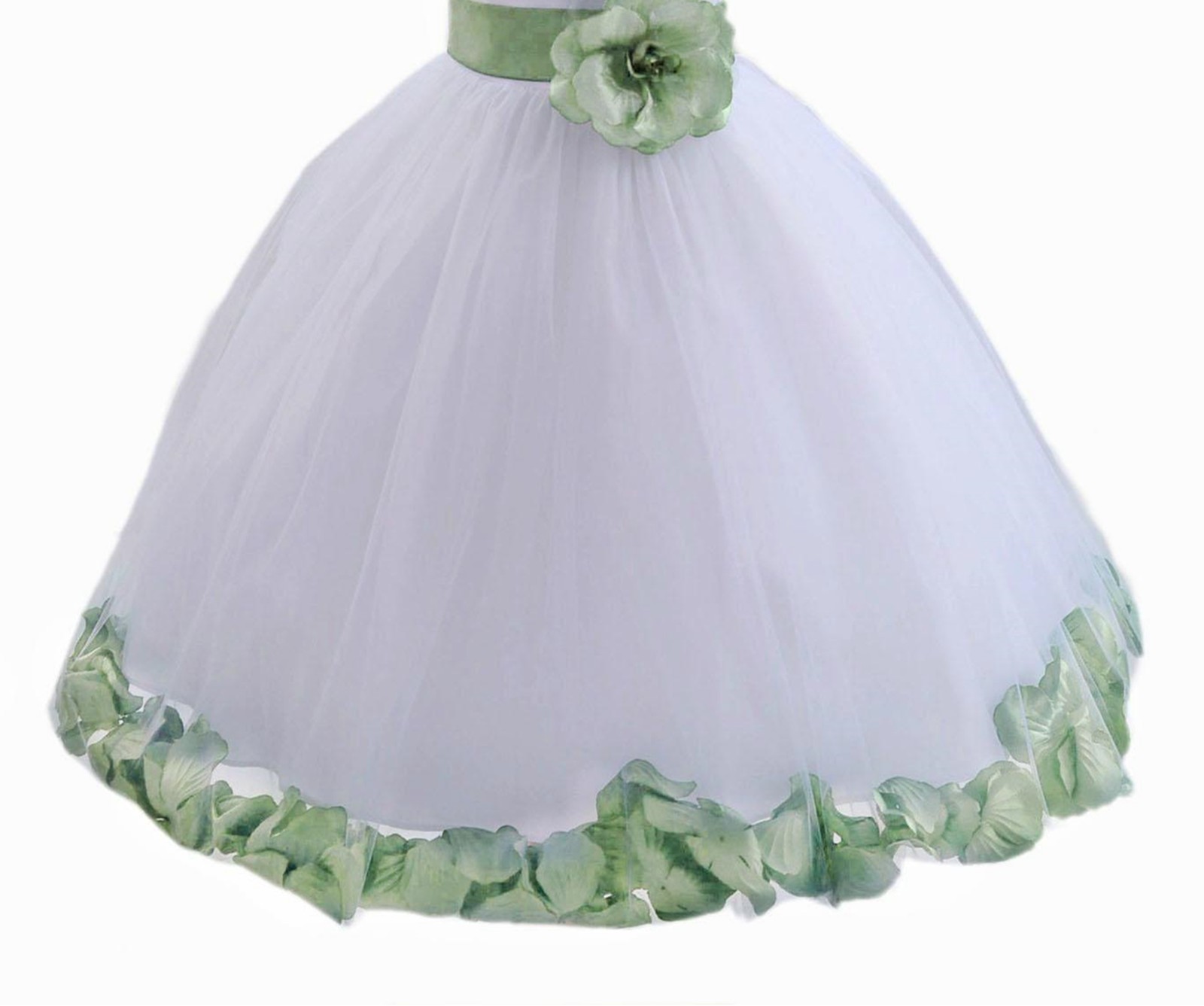 ekidsbridal White Floral Lace Heart Cutout Rose Petals Flower Girl Dress Special Events Junior Bridesmaid Dress Toddler Girl Dresses 185T, Metallic ekidsbridal White Floral Lace Heart Cutout Rose Petals Flower Girl Dress Special Events Junior Bridesmaid Dress Toddler Girl Dresses 185T, Metallic
