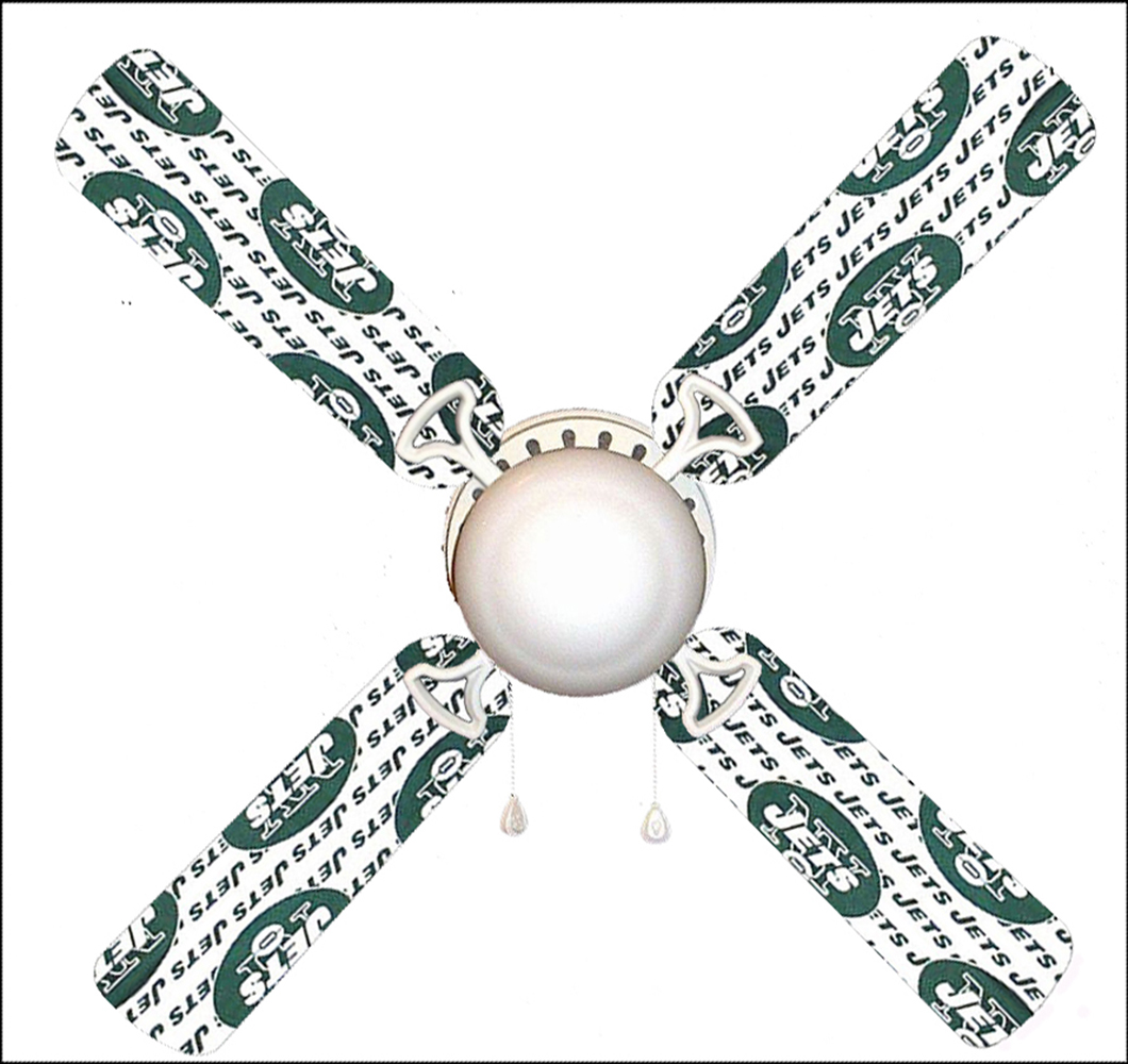 888 Cool Fans New York Jets 42" Ceiling Fan and Lamp