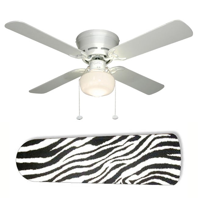 888 Cool Fans Ceiling Sears 888 Cool Fans Ceiling Fan And Lamp Zebra Black White