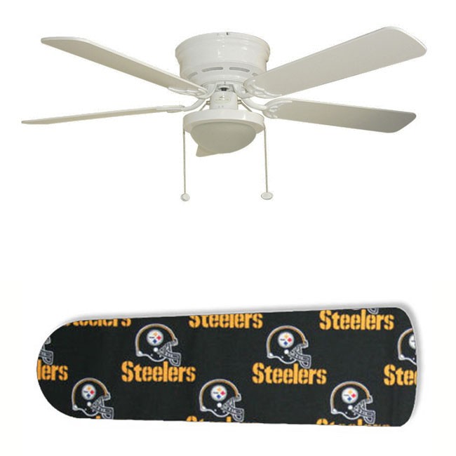 888 Cool Fans 2105 Pittsburgh Steelers 52 Ceiling Fan With Lamp 888 Cool Fans Pittsburgh Steelers 52 Ceiling Fan With Lamp