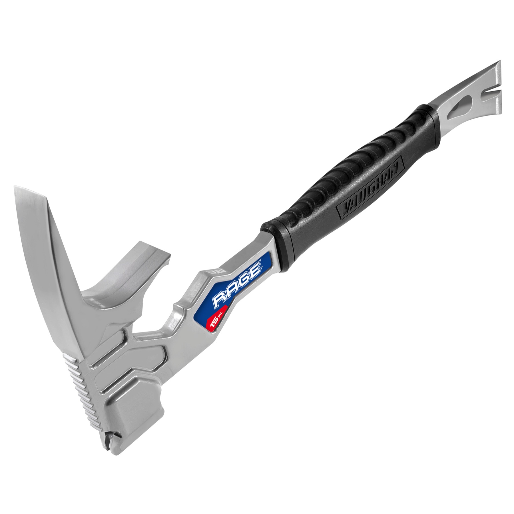 Vaughan 15 Inch Multi-Function Demolition Tool with Pry Bar and Hammer - 050042