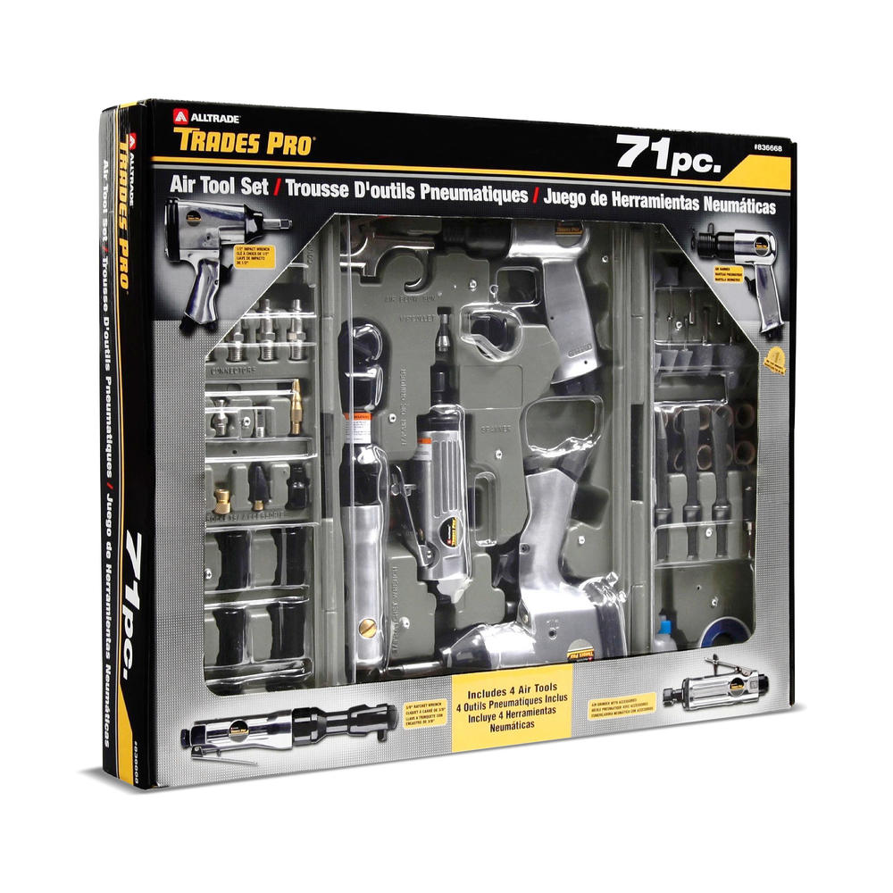 Tradespro 71 Piece Air Tool Set - 836668