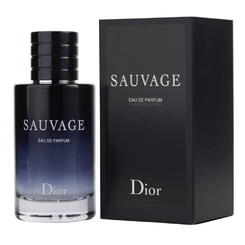 Dior Christian Dior Sauvage Eau De Parfum Spray For Men, Blue , 3.4 Ounce