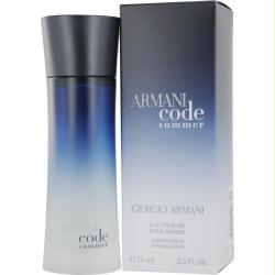 Armani code top summer for him