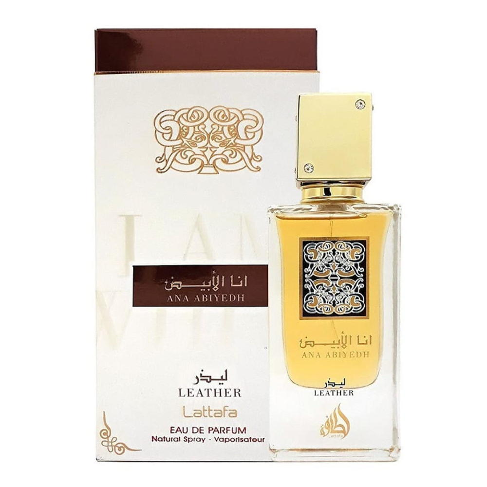 Lattafa Ana Abiyedh I Am White (Leather) Eau De Parfum Spray 2.04 oz / 60 ml (Unisex)