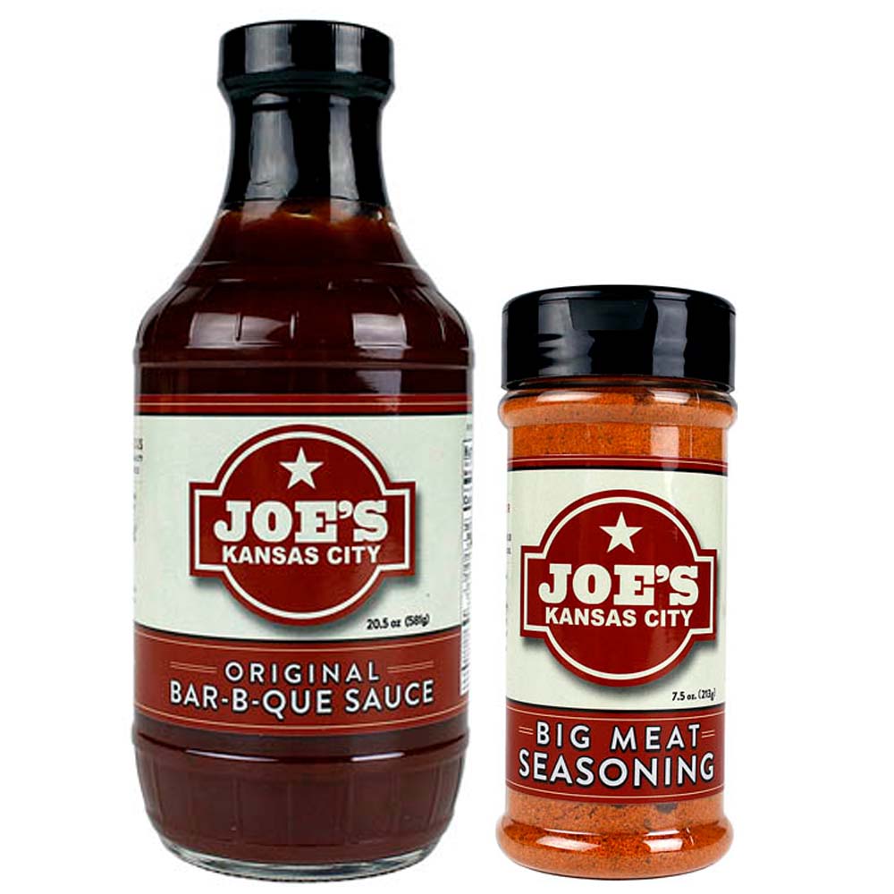Joe's Kansas City BBQ Joe's Kansas City 2 Pack Original BBQ Sauce & Big Meat BBQ Rub Seasoning Combo