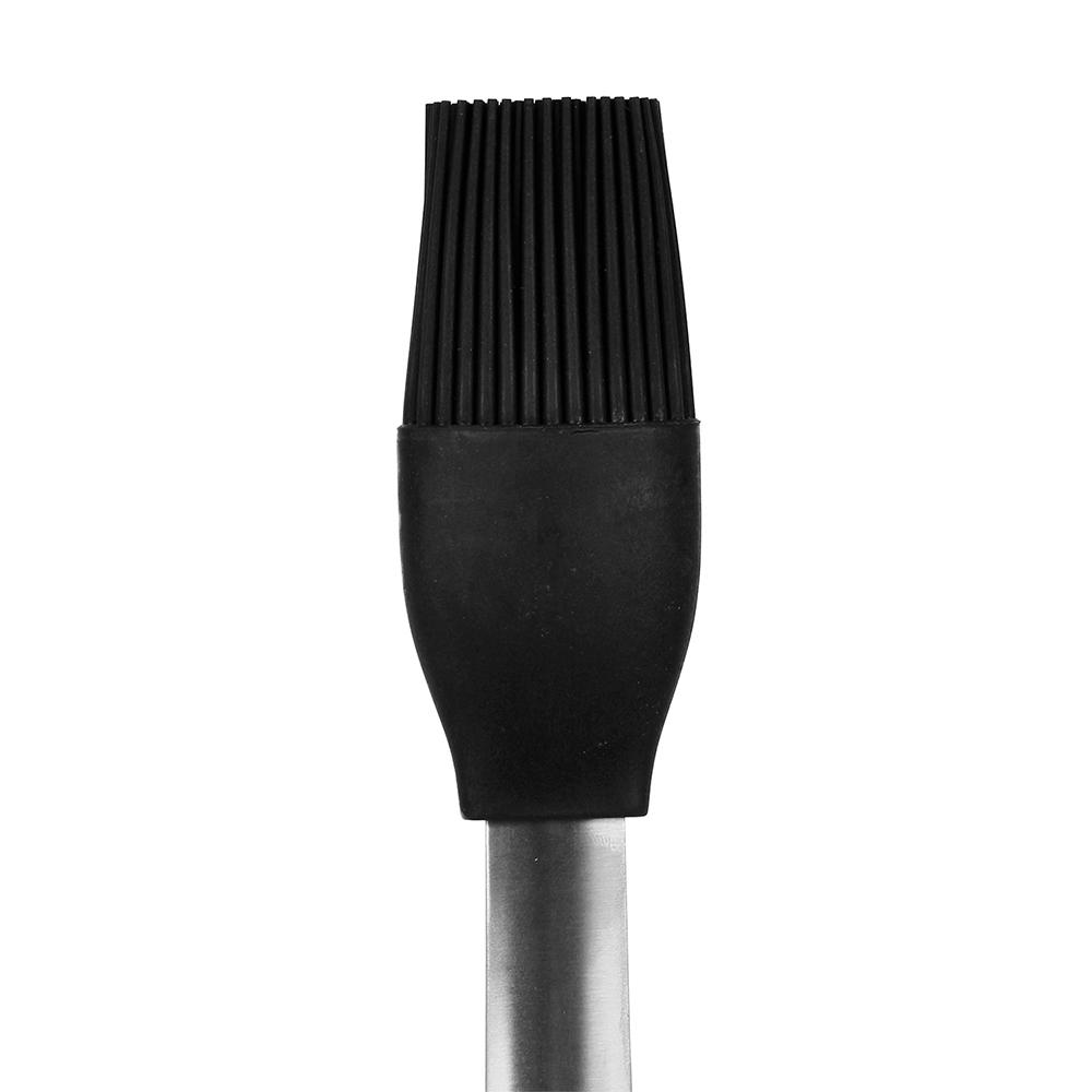 Mr. Bar-B-Q Mr Bar-B-Q Premium Basting Brush Silicone & Stainless Steel Rubber Grip 16 In
