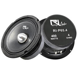 RI Audio 6.5" Midrange Speakers 400W Peak Power 200W RMS 4 Ohm RI-P65.4 2 Pack