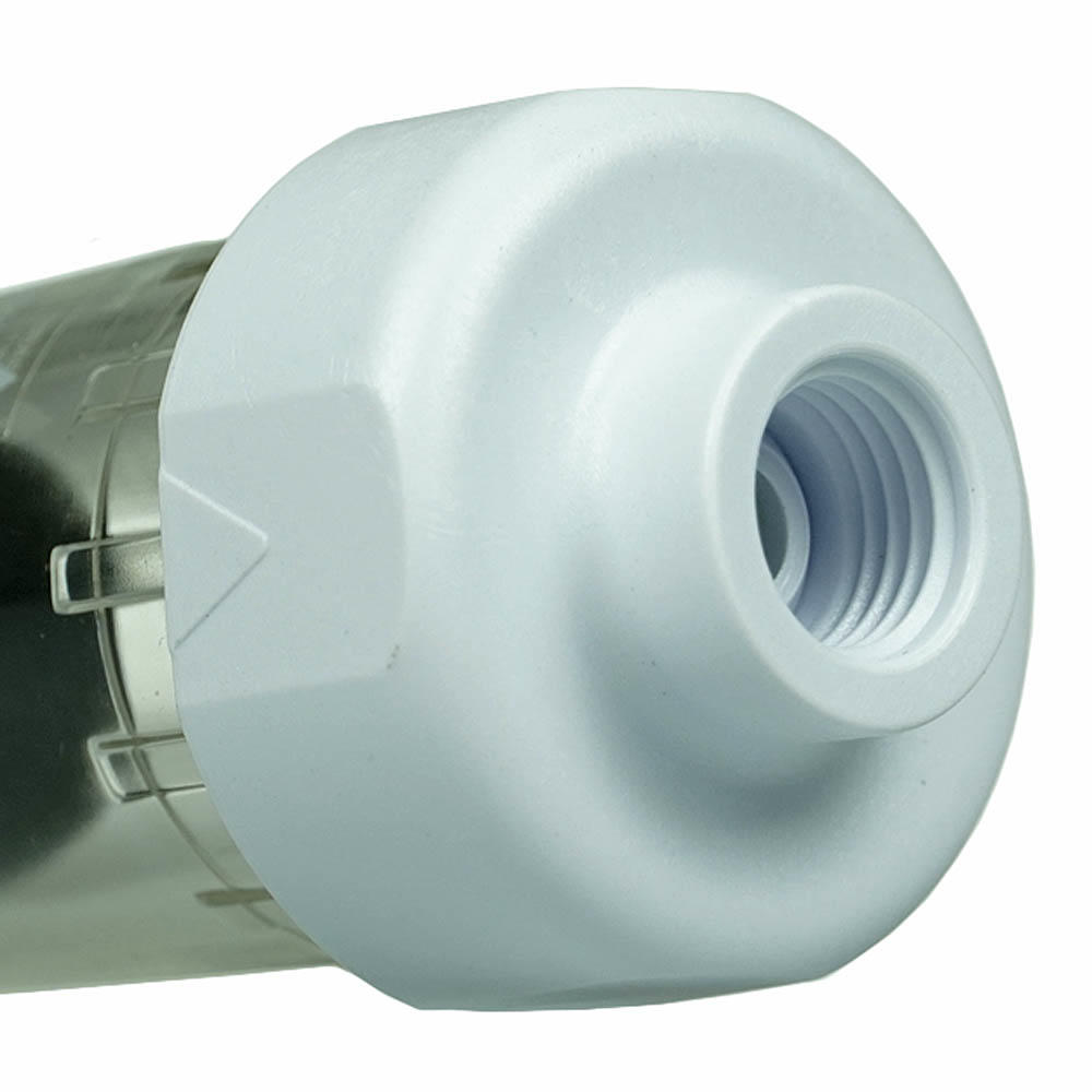 Generic 1/4" Mini Compressed Air In Line Filter Desiccant Dryer Moisture Water Separator
