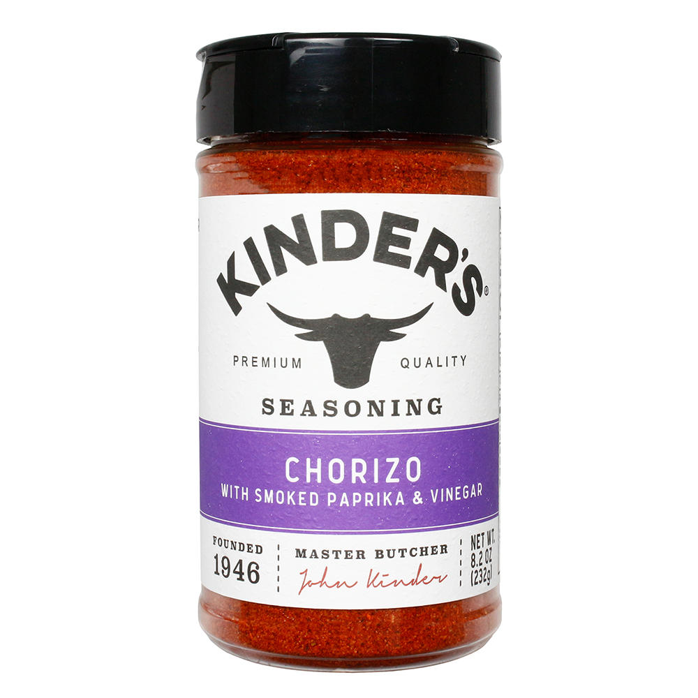 Kinder's Chorizo Smoked Paprika & Vinegar Premium Seasoning Gluten Free 8.2 Oz