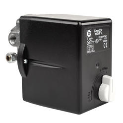 CONDOR Rolair PS4040 Replacement Pressure Switch 100-130PSI 4 Port 1/4" NPT Condor MDR3