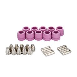 PRIMEWELD set of Nozzle Electrode and Cup 30-Piece for PRIMEWELD CUT50 CUT50DP CT520 CT520DP