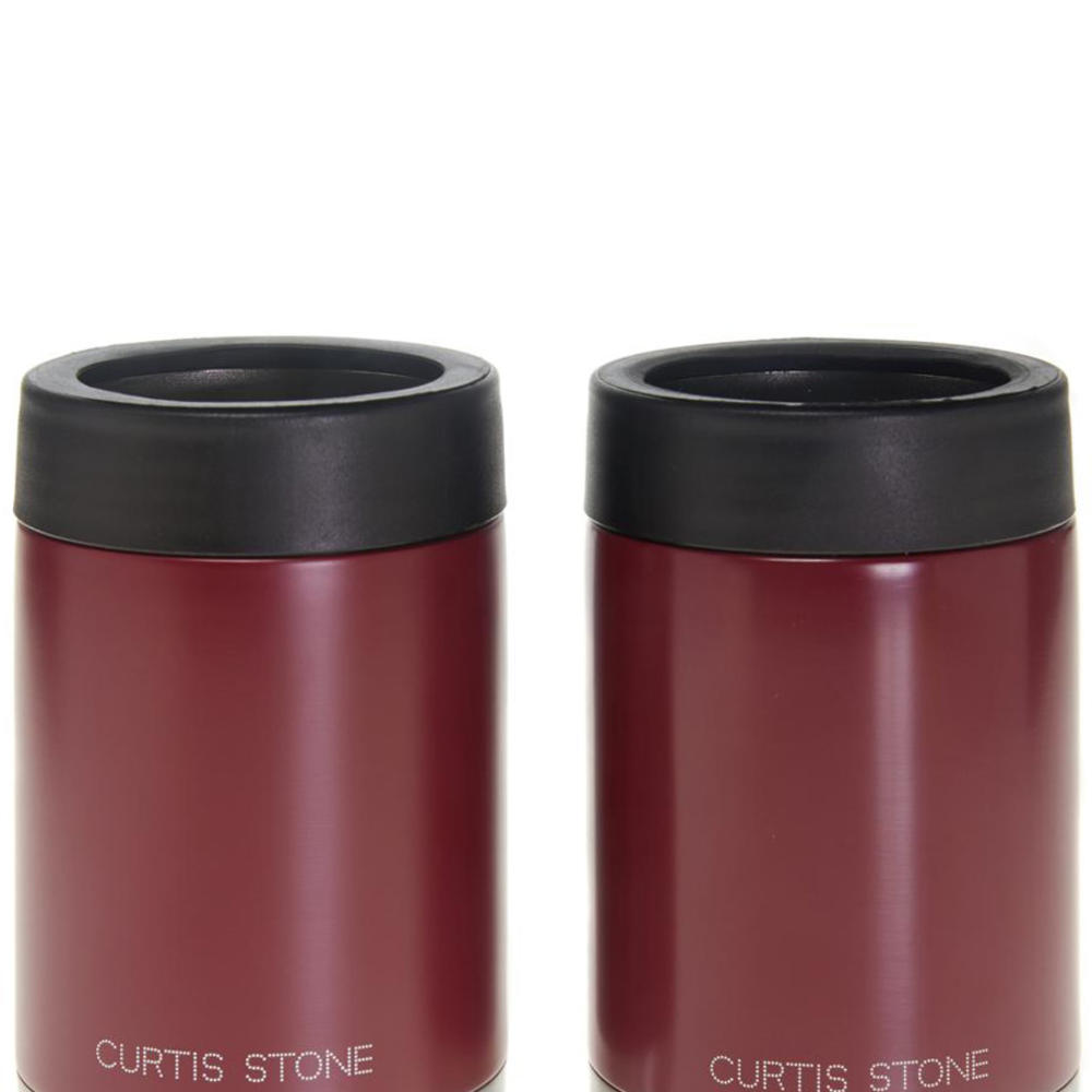Curtis Stone Set of 2 12 oz. Double-Wall Insulated Coozies