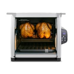 Ronco 6000 Platinum Series Rotisserie Oven, 3 Cooking Functions, Digital Display, Includes Rotisserie Spit and Multi-Purpose Ba