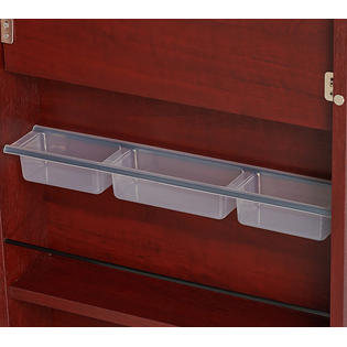 Superpack Over The Door Beauty Organizer Armoire With Mirror