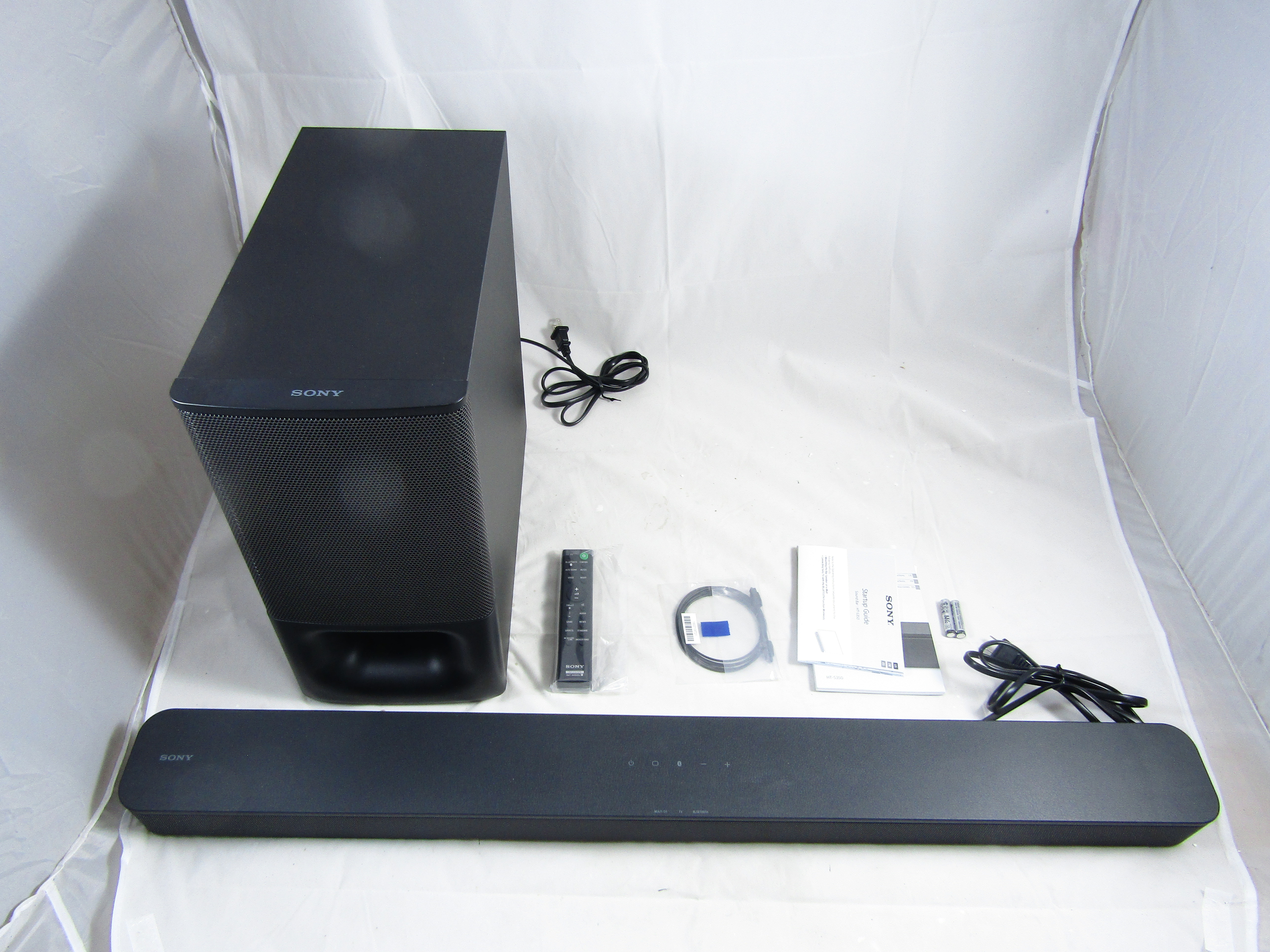 Sony HT-S350 Soundbar with Wireless Subwoofer LN