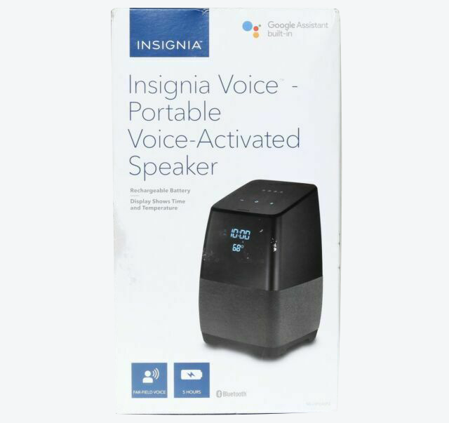 Insignia portable voice activated speaker hotsell