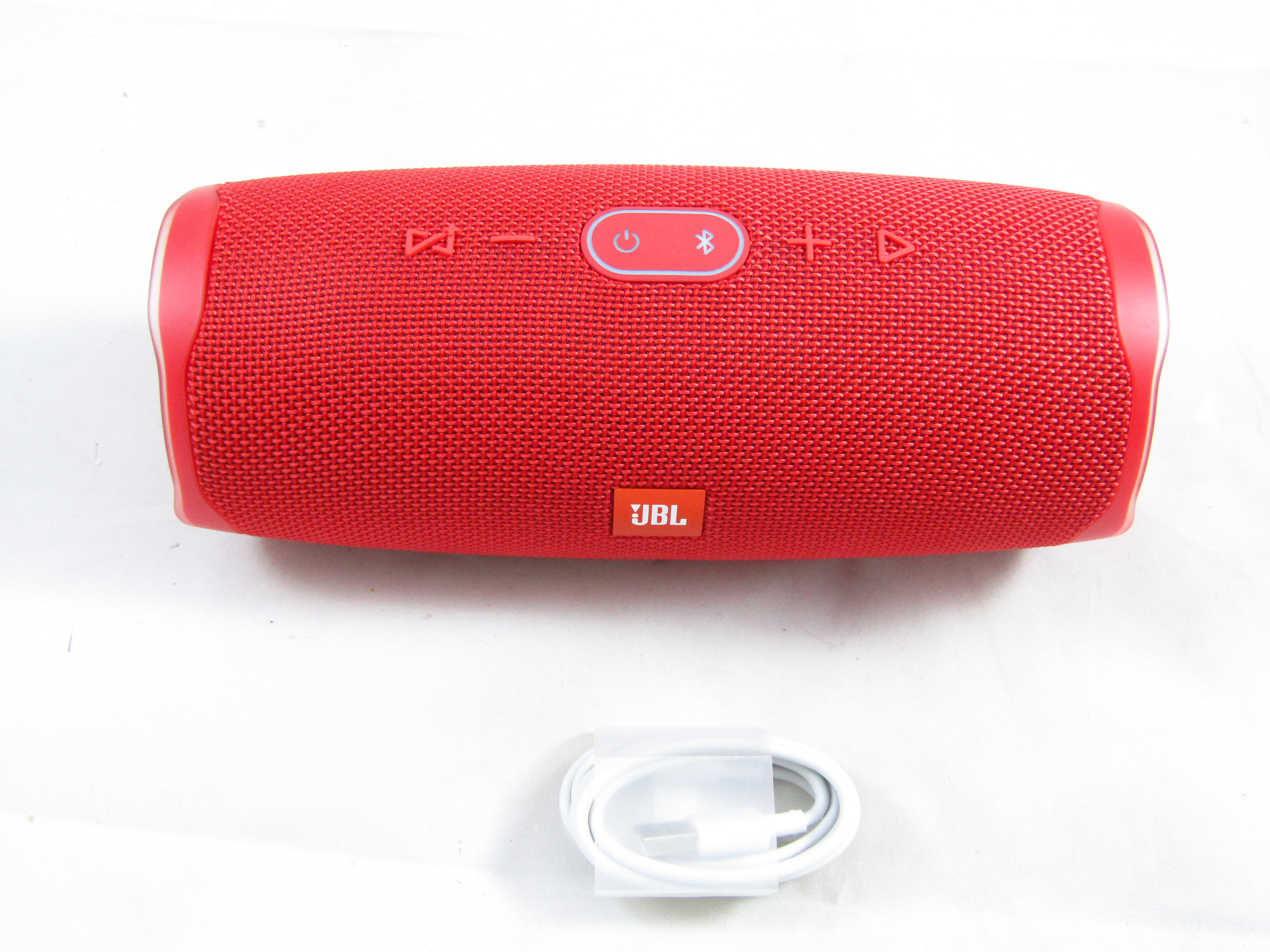 Photo 1 of ***USED***JBL Charge 4 Waterproof Portable Bluetooth Speaker with 20 Hour Battery - Red VG