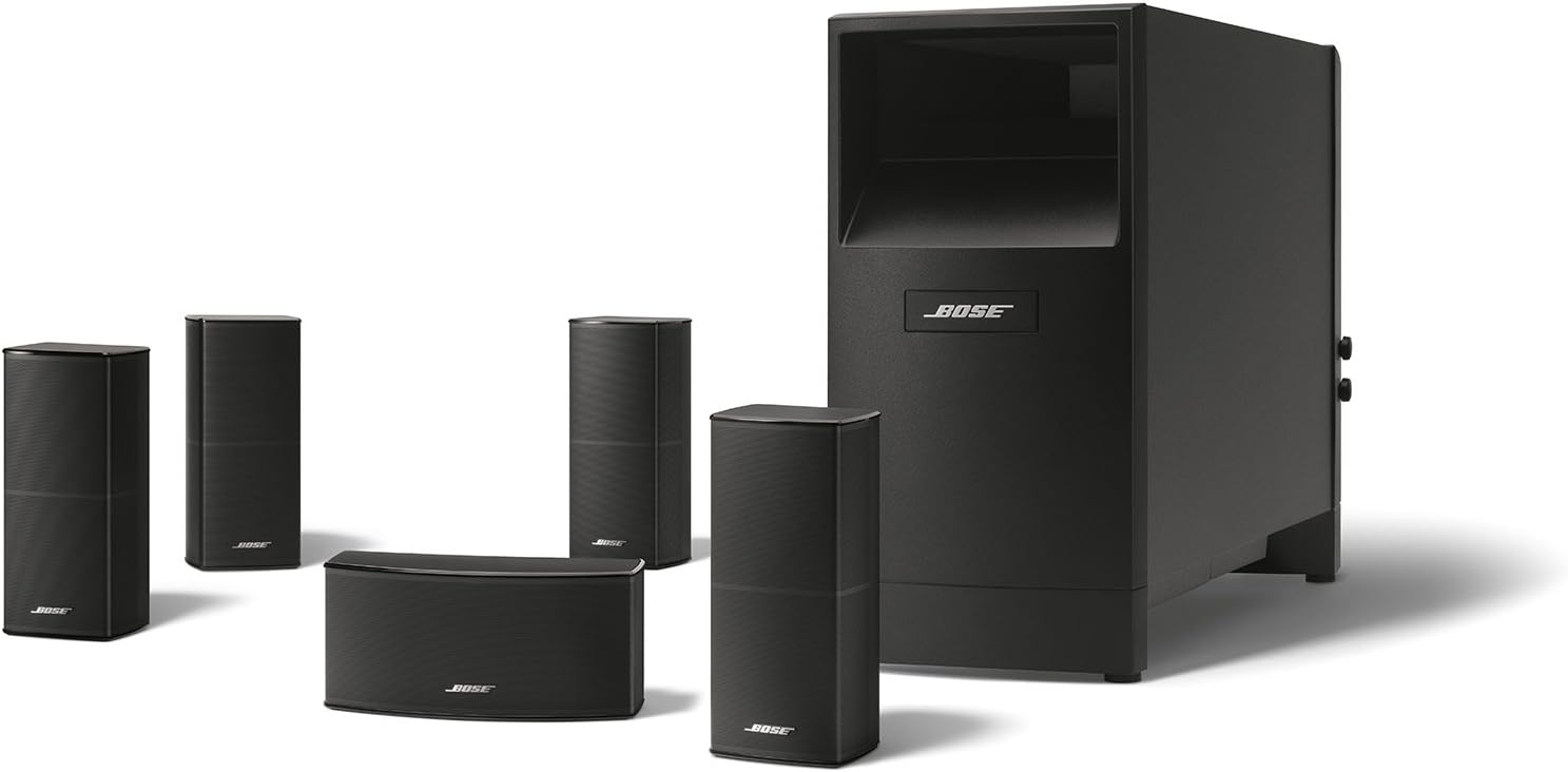 Bose Acoustimass 10 Series V Home Theater Speaker System, Black VG