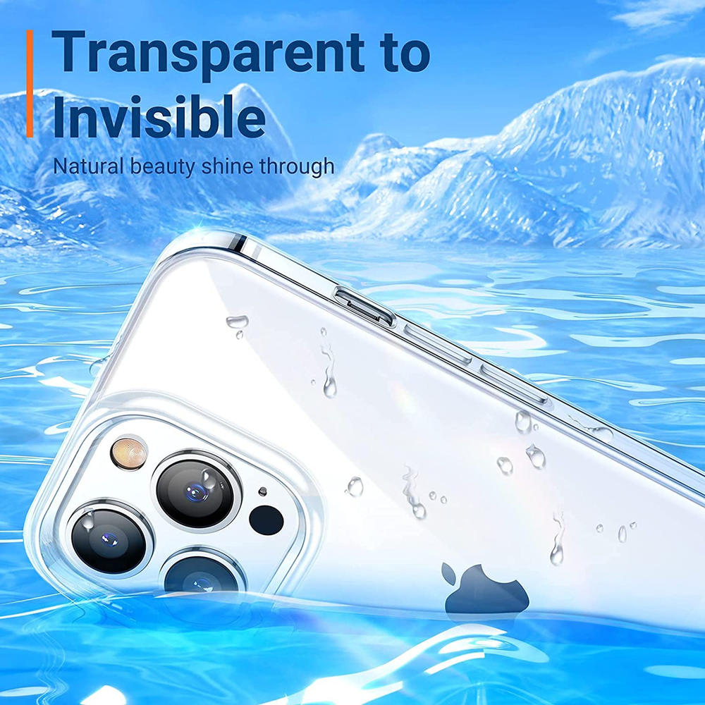 HD Accessory Crystal Clear TPU Flexi Shield Gel Case for iPhone 14 Pro