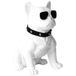 HD Accessory French Bulldog Bluetooth Wireless Stereo Speaker - White