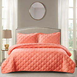 Home Soft Things Charleston Down Alternative Quilted 3 Piece Bedspread Set