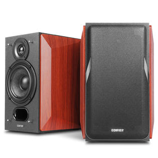 Edifier P17 Brown Edifier P17 Passive Bookshelf Speakers 2 Way