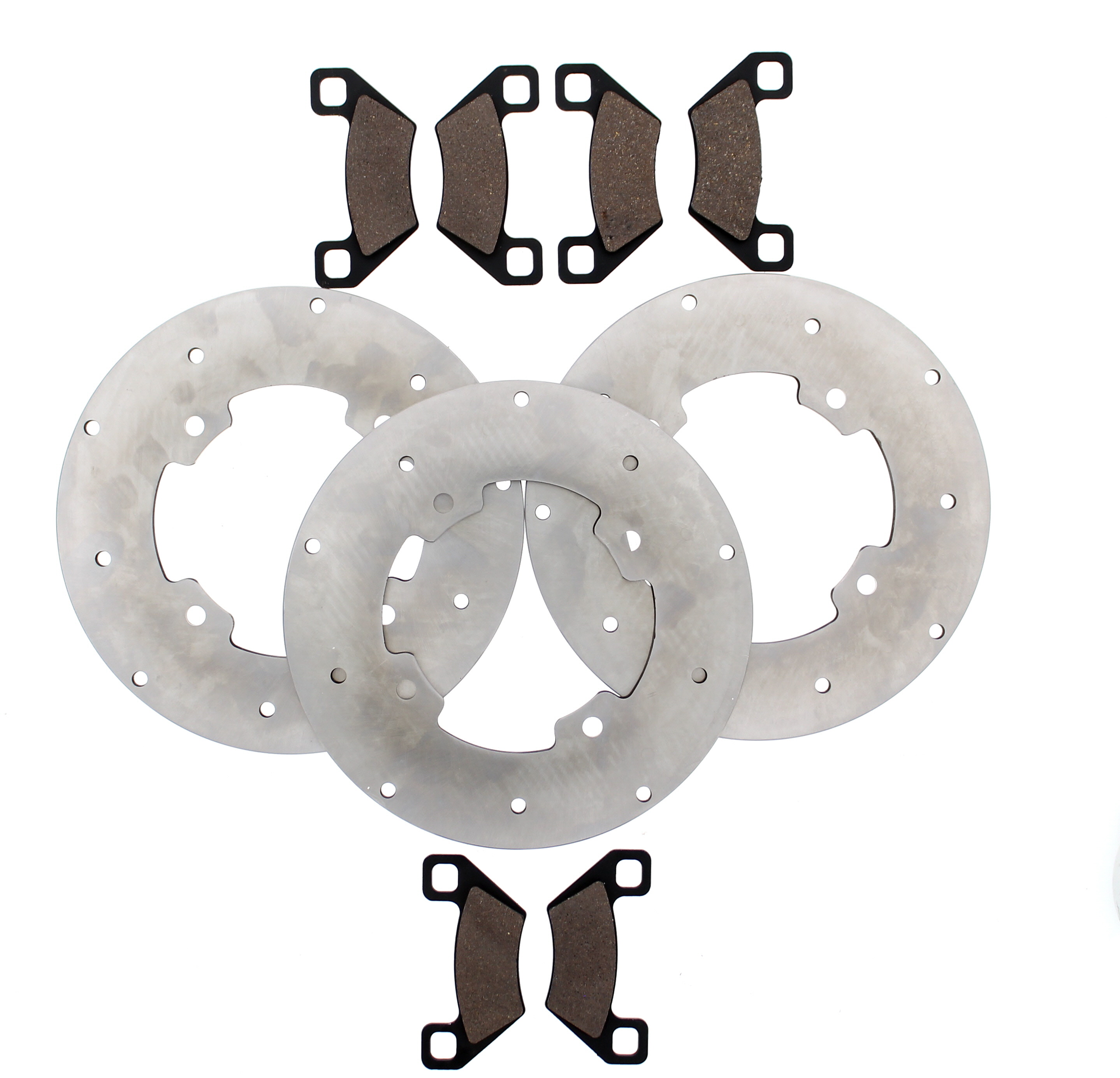 Cycleatv 2015 Arctic Cat 550 Xr Atv Front Rear Brake Pads