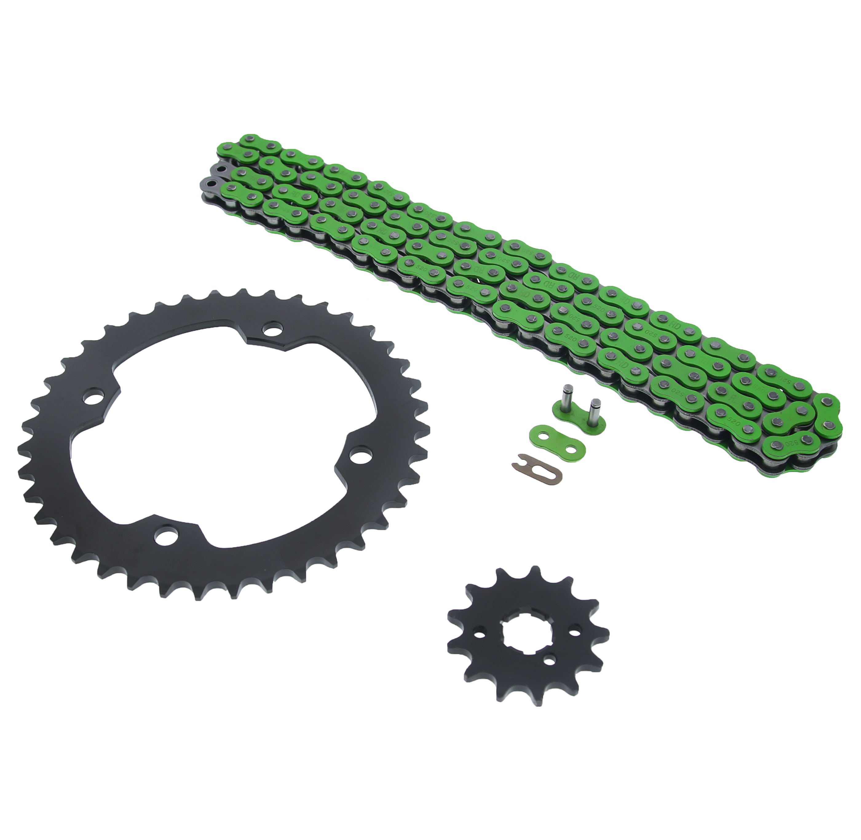Cycleatv 100l Green Non O Ring Chain Sprocket Black 13 40 Yamaha Yfm 350 Warrior 1987 Cycleatv 100l Green Non O Ring Chain Sprocket Black 13 40 Yamaha Yfm 350 Warrior 1987