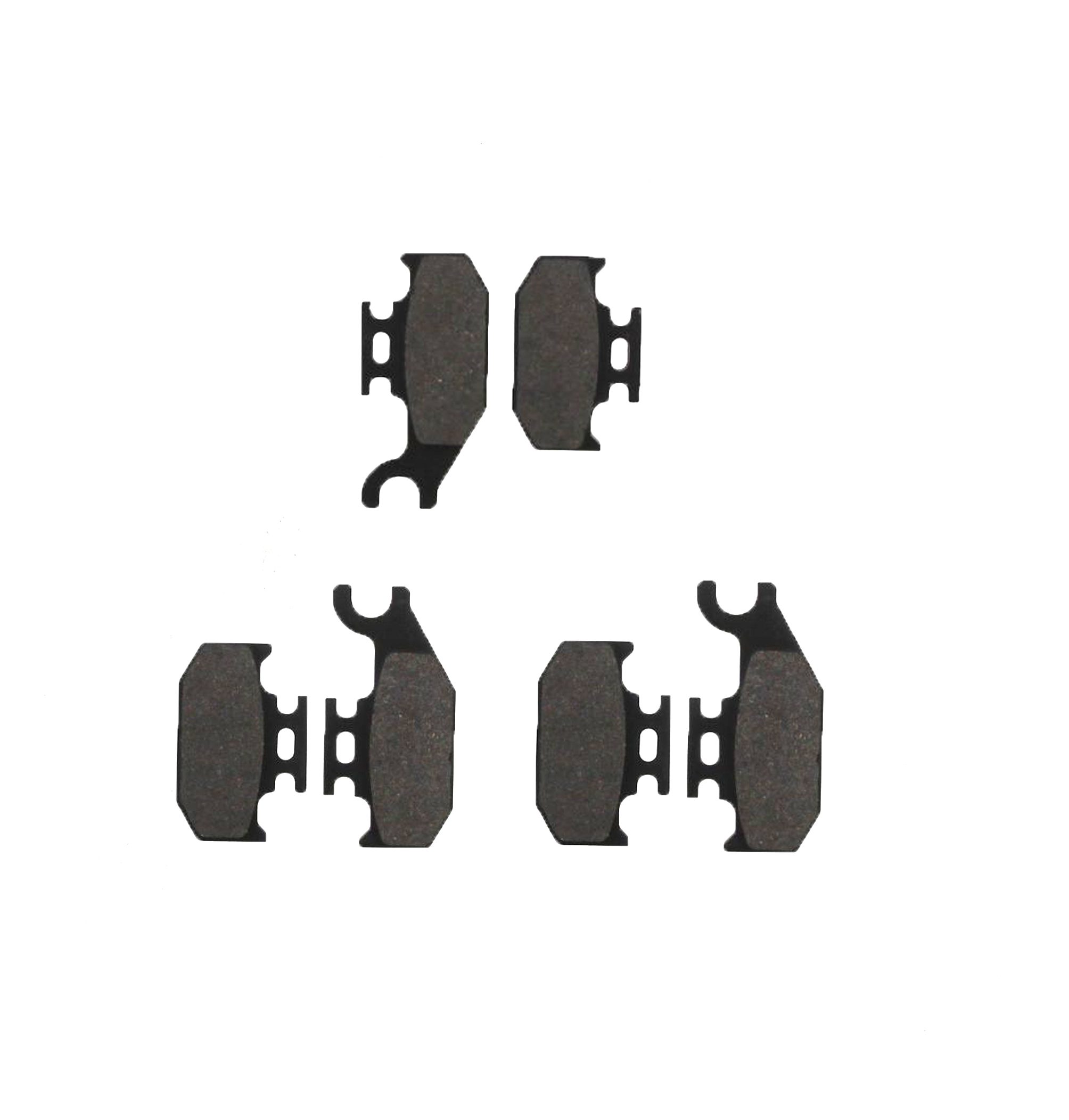 CycleATV 2001 Bombardier Traxter 4X4 Front And Rear Brakes Brake Pads