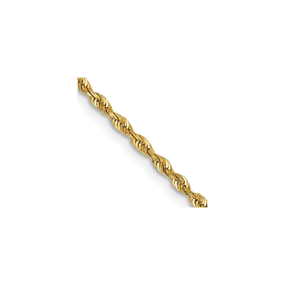 Diamond2Deal 14K Yellow Gold 1.84mm Quadruple Rope Chain Necklace