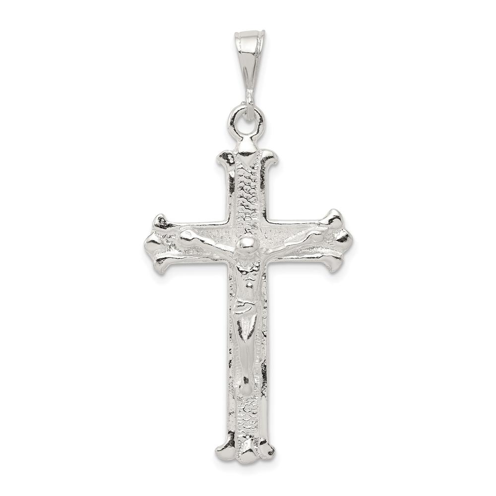 Diamond2Deal 925 Sterling Silver Crucifix Charm Pendantt