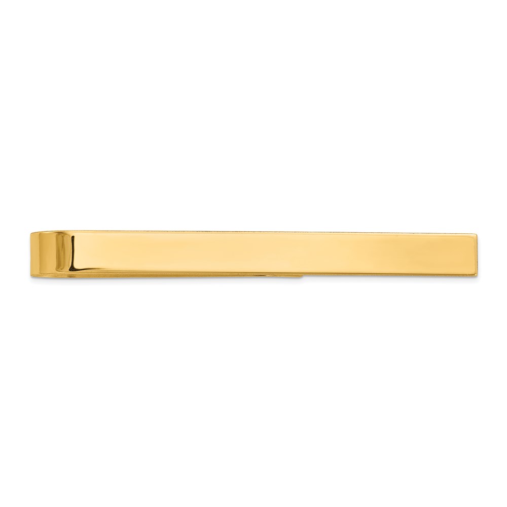 Diamond2Deal 14k Yellow Gold Tie Bar (Weight: 3.17grams)