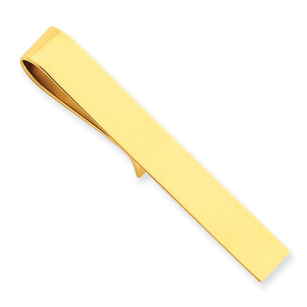 Diamond2Deal 14k Yellow Gold Tie Bar (Weight: 4.05grams)