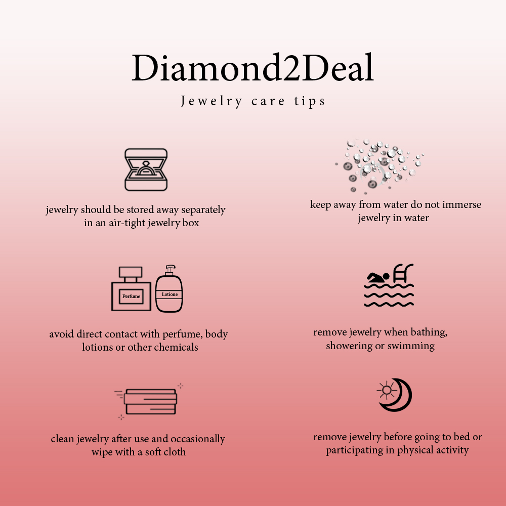 Diamond2Deal 14k White Gold Round Diamond Heart Earrings (1/3 Cttw, G-H Color, I2-I3 Clarity)