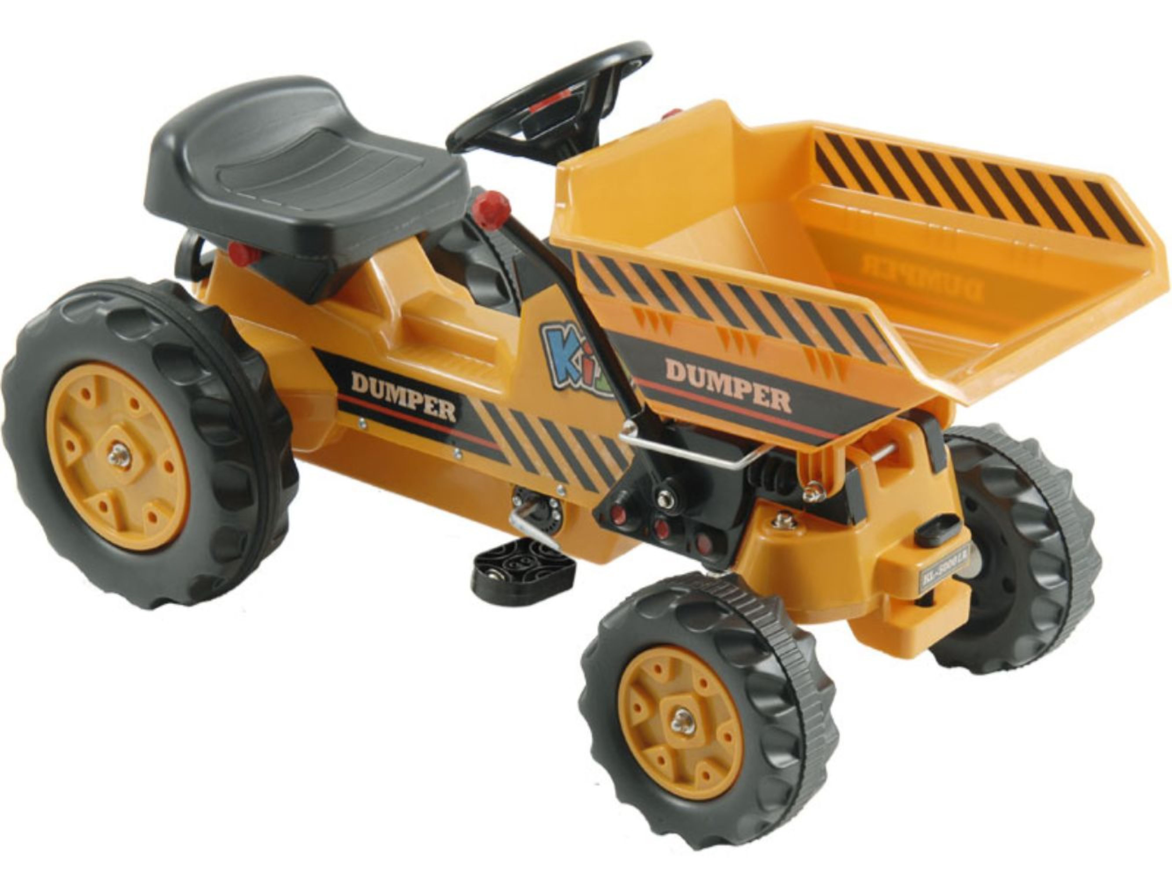 Kalee Dump Tractor Pedal Yellow