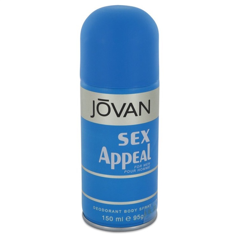 Jovan Sex Appeal By Jovan Deodorant Spray 5 Oz For Men