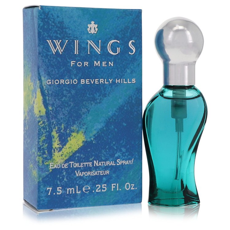 Giorgio Beverly Hills Wings By Giorgio Beverly Hills Mini Edt Spray .25 Oz For Men