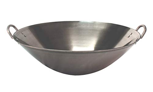 SPT 16′ Stainless Steel Wok (Induction Ready)
