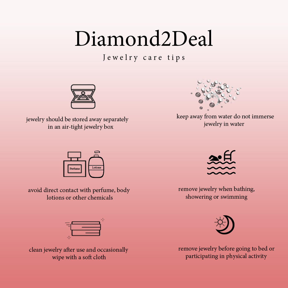 Diamond2Deal 14K Rose Gold 1/10 CTW Natural Diamond Huggie Earrings