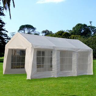 Snail Sn Pt1020 W 10 X 20 Ft Heavy Duty Domain Carport Car Heavy Duty Domain Carport Car Canopy Shelter