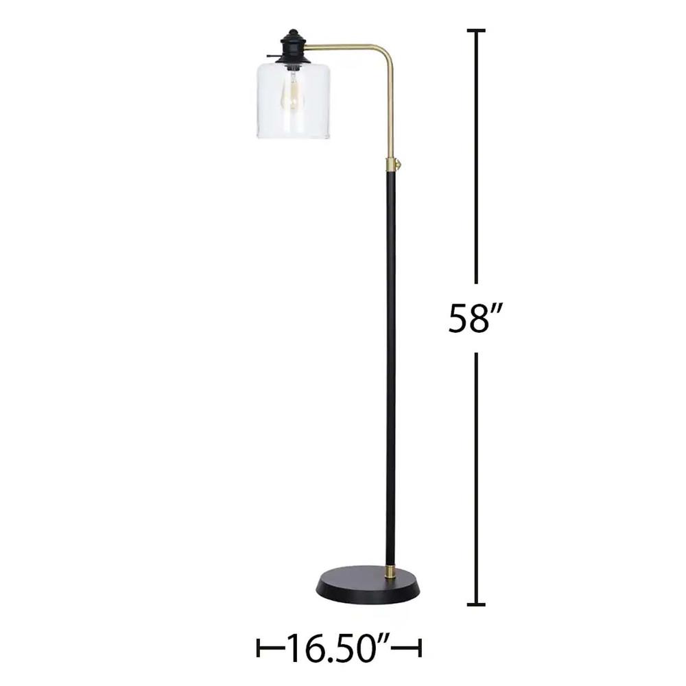 Catalina Lighting Catalina Industrial Modern Two-Tone Downbridge LED ...