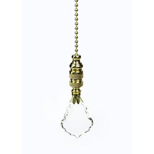 Finial Showcase Fp214 Crystal Gothic Cross Fan Pull 2 75h