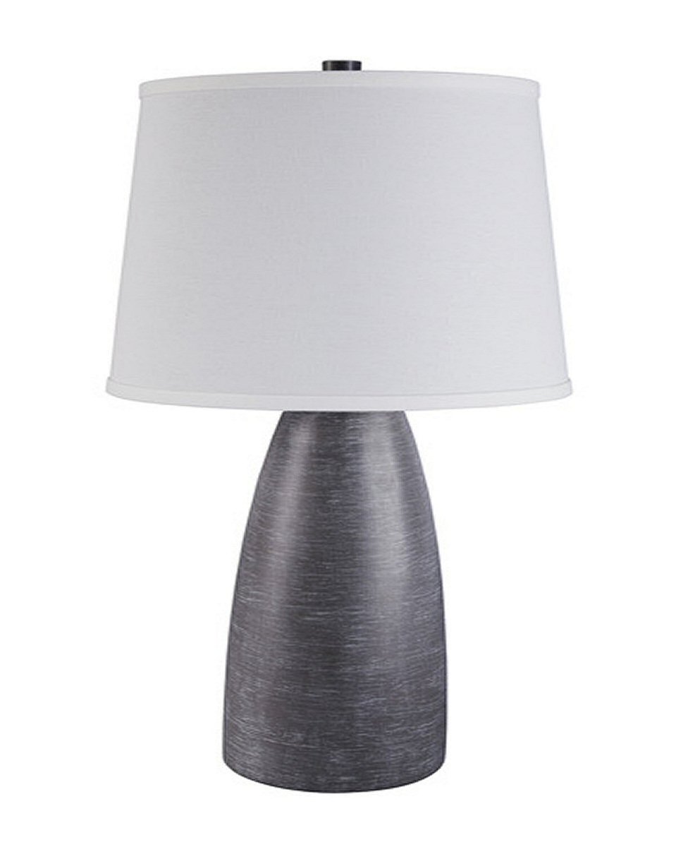 Signature Design by Ashley Shavontae Poly Table Lamp (Set of 2) Gray