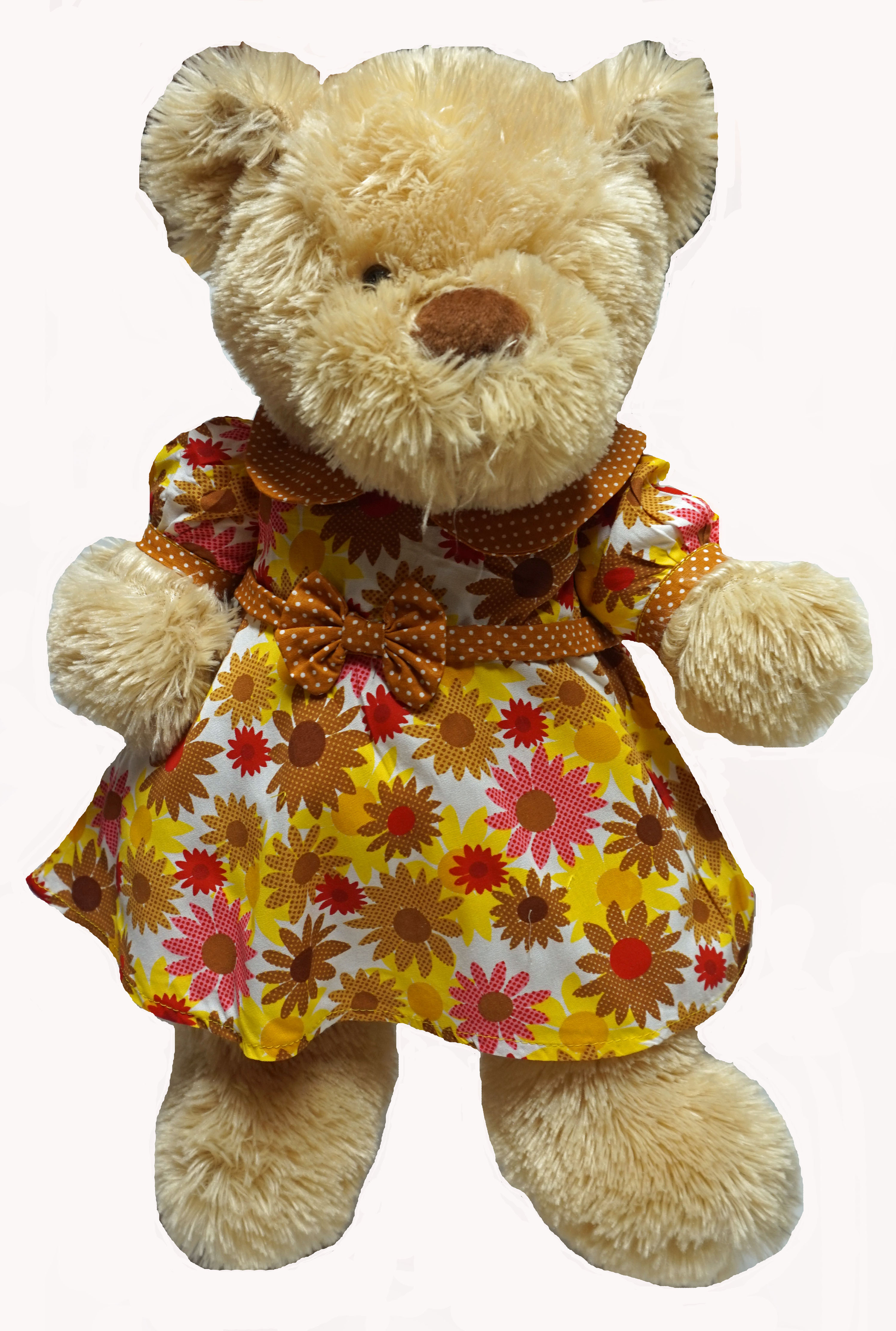 Doll Clothes Superstore Stuffed Animal Fall Colors Flower Dress Fits 20 24 Inch Bears Dogs Monkeys