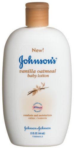 Johnson's Baby 2 x 15 oz (443ml) Johnson's Baby Lotion, Vanilla Oatmeal, Comforts and Moisturizes Skin