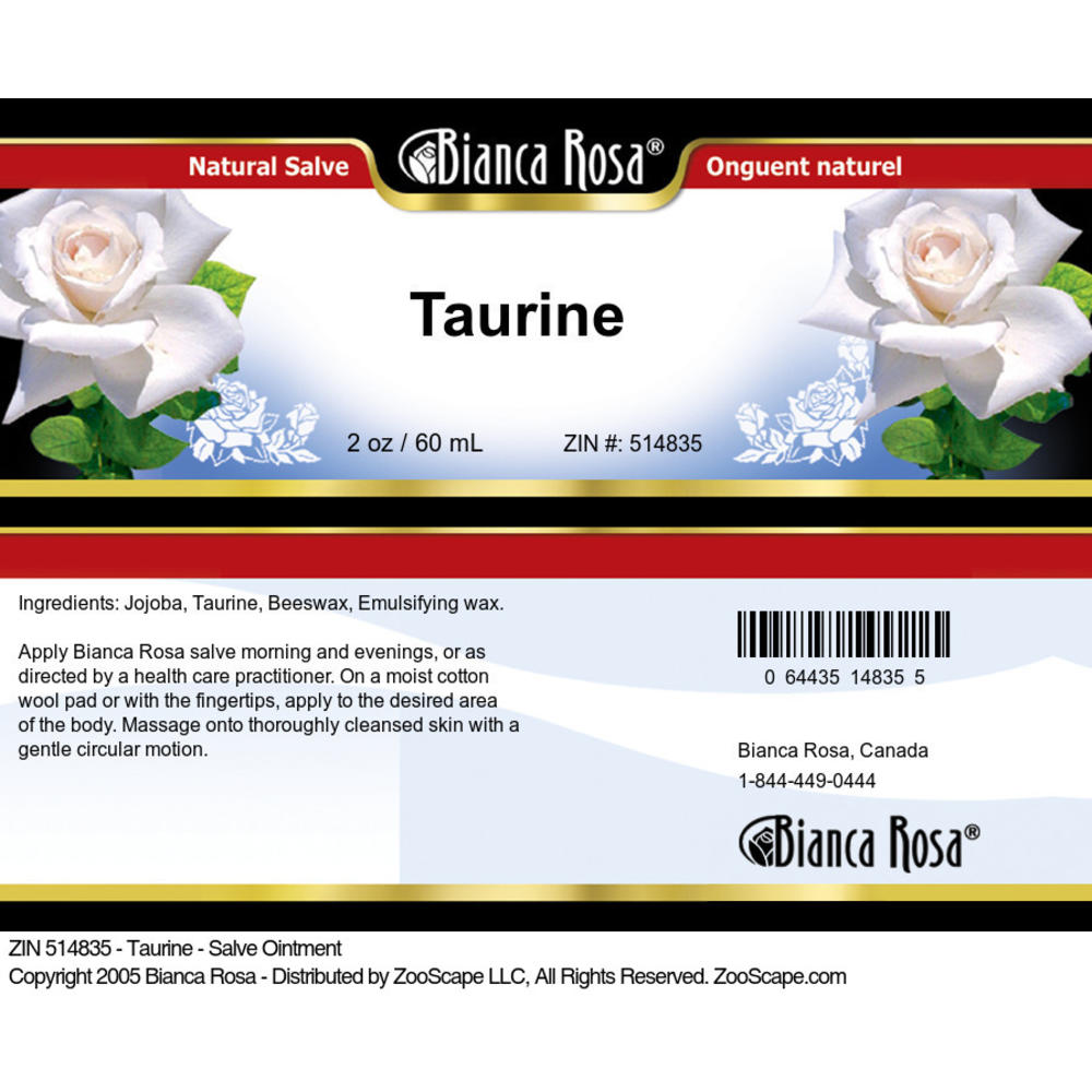 Bianca Rosa Taurine - Salve Ointment (2 oz, ZIN: 514835)
