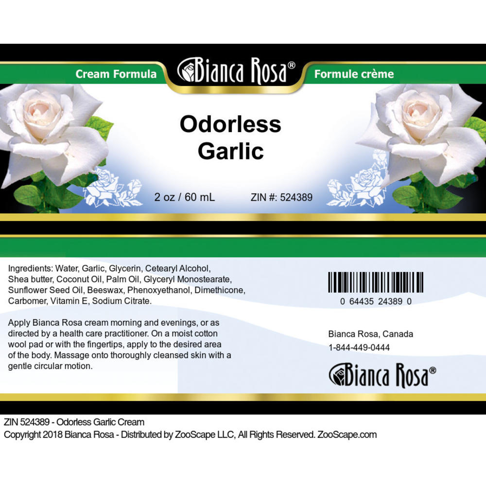 Bianca Rosa Odorless Garlic Cream (2 oz, ZIN: 524389)