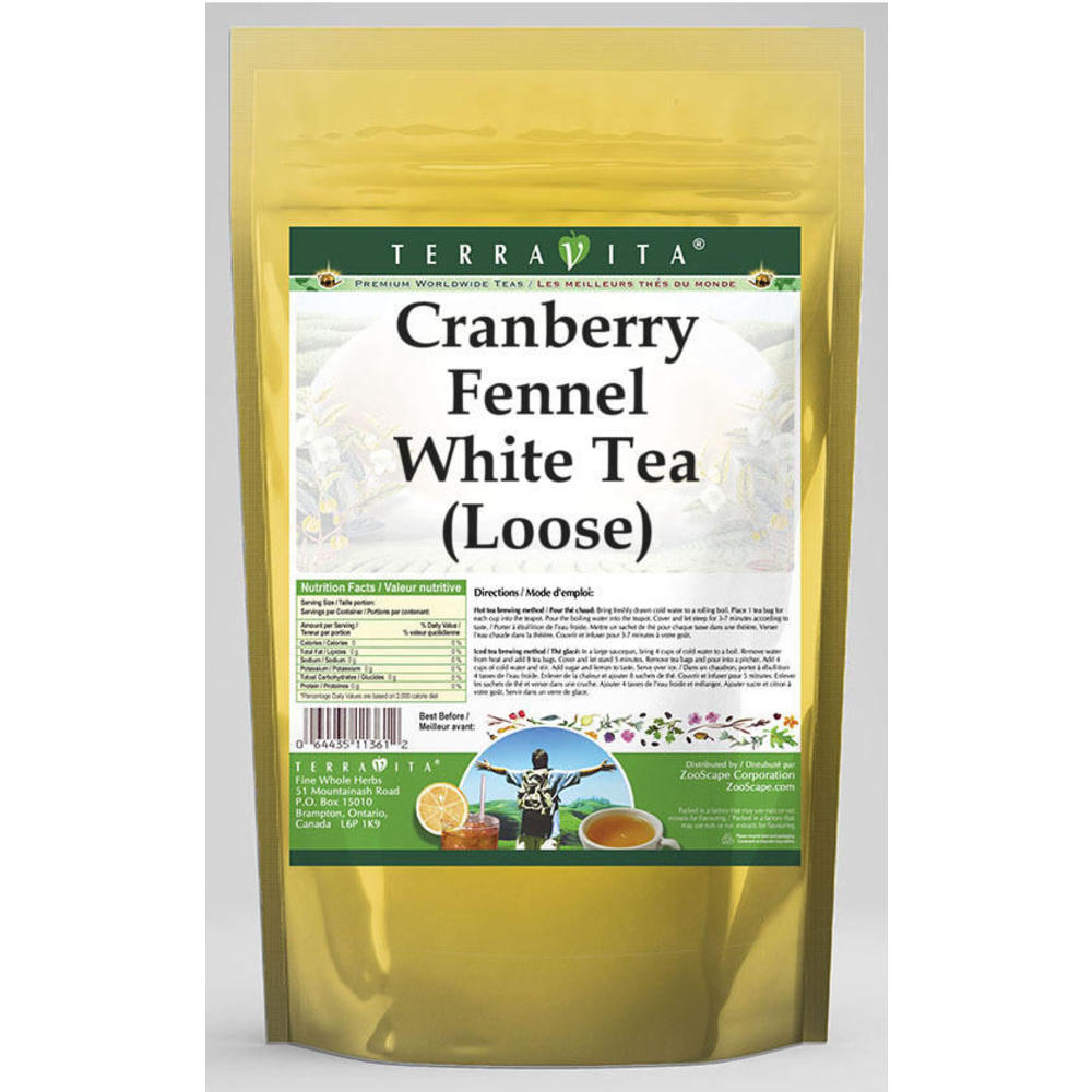 TerraVita Cranberry Fennel White Tea (Loose) (8 oz, ZIN: 542888)