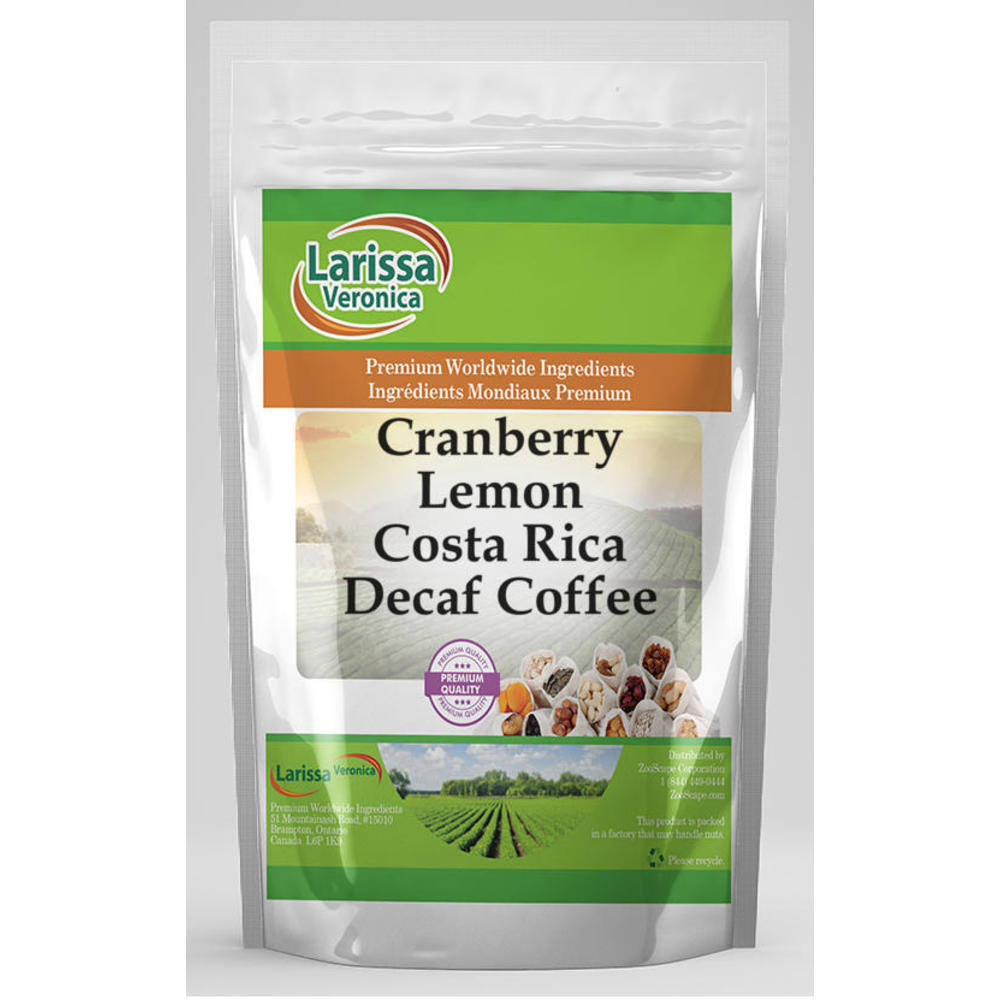 Larissa Veronica Cranberry Lemon Costa Rica Decaf Coffee (8 oz, ZIN: 562490)